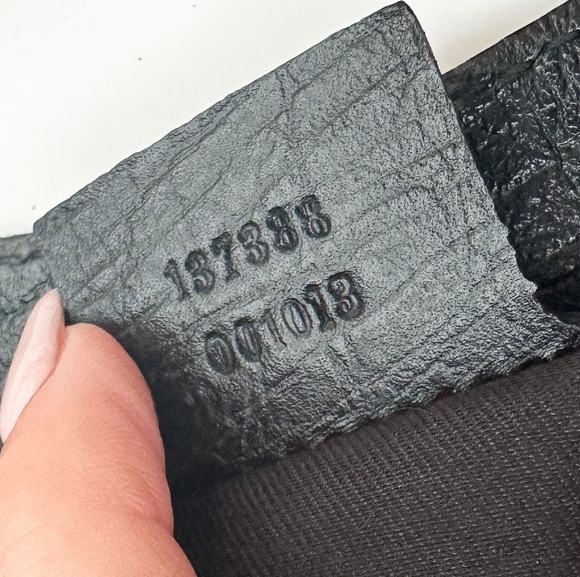 Pre-Loved GUCCI Horsebit SherryGG Canvas Leather Shoulder Bag Vintage - Picture 5 of 12